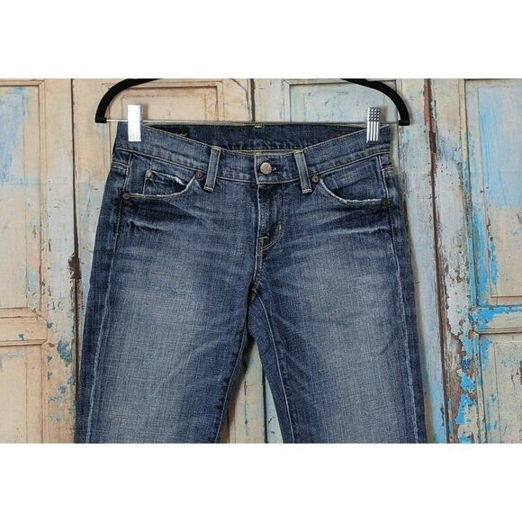 Citizens of Humanity Womens Size 26 Blue Kelly Stretch Low Waist Bootcut Jeans - Picture 2 of 12